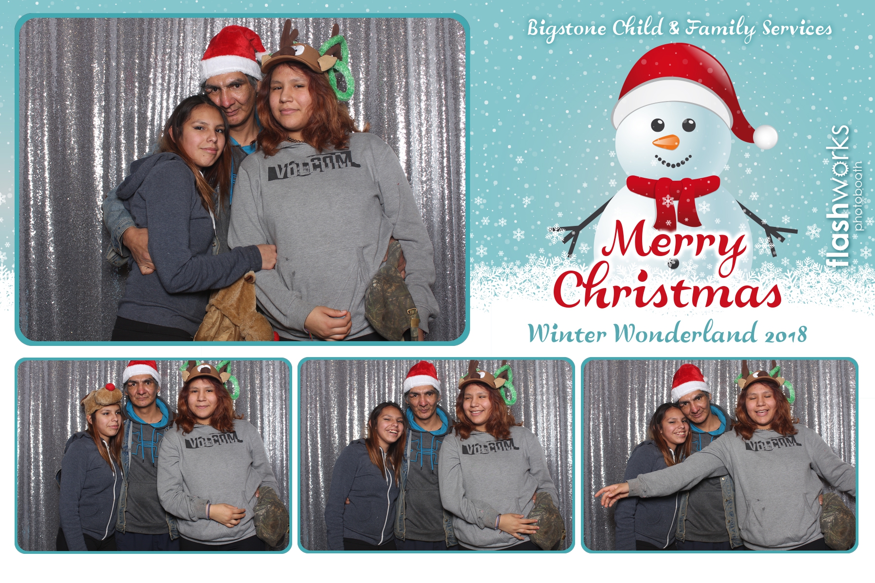 Bigstone Child & Family Services Winter Wonderland 2018 | View more photos from the event at gallery.flashworksphotobooth.com/u/FlashworksPhotoboothInc/Bigstone-Child-Family-Services-Winter-Wonderland-2018